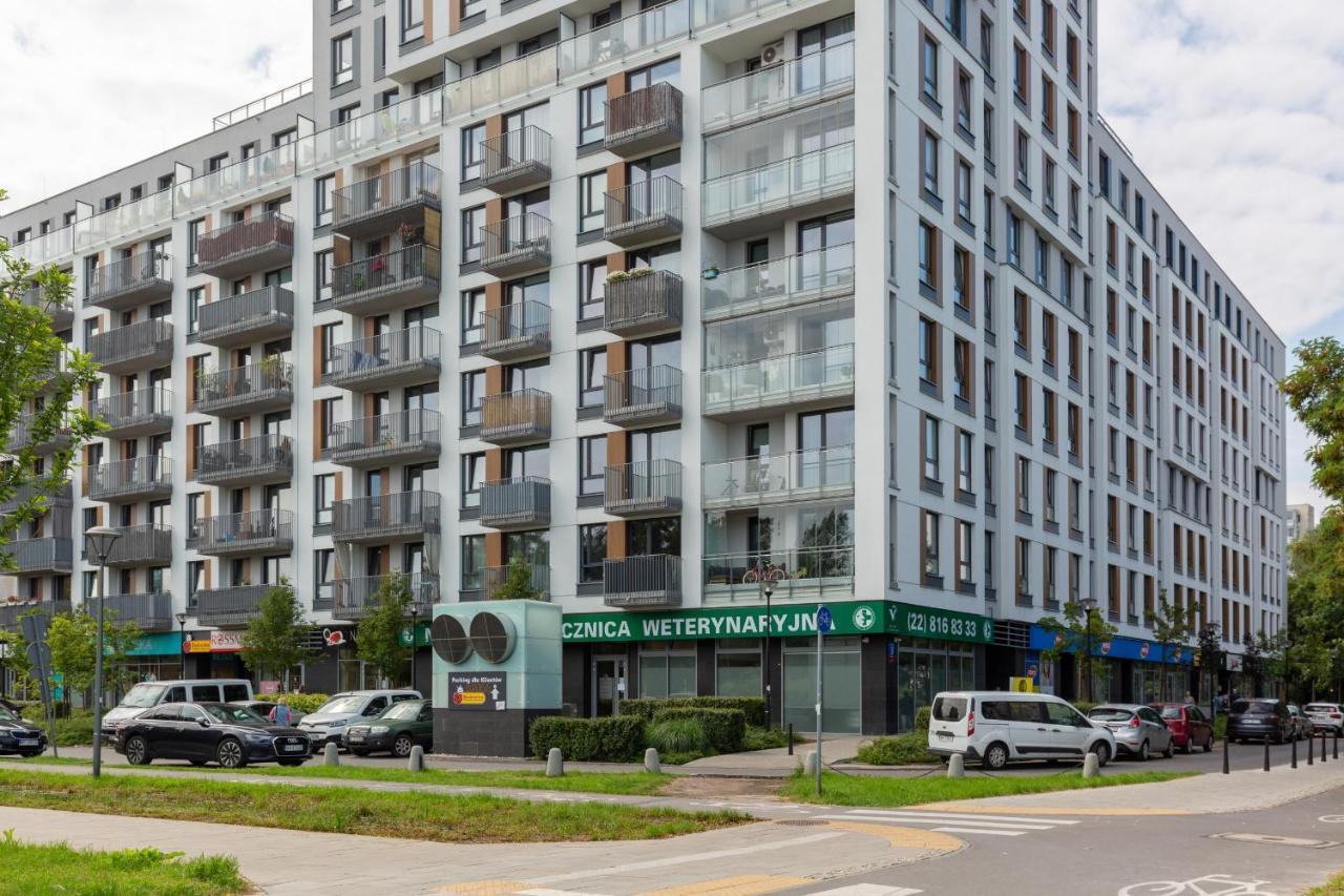 Warsaw Ursynow Apartment With Balcony By Noclegi Renters Exterior photo