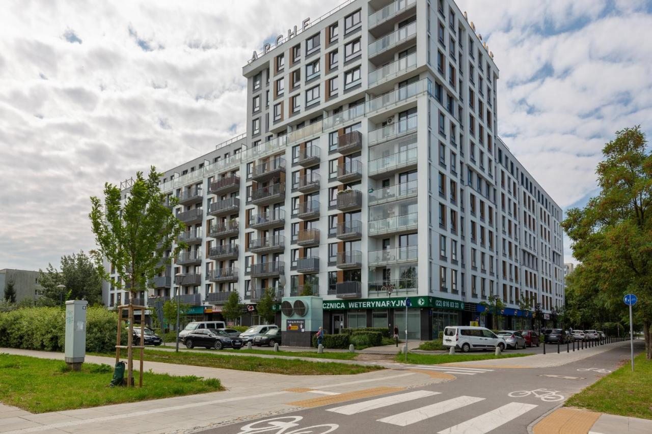 Warsaw Ursynow Apartment With Balcony By Noclegi Renters Exterior photo